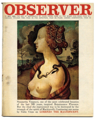 Observer Magazine 11 May 1969 Bonzo Dog Band Lorenzo Medici the magnificent