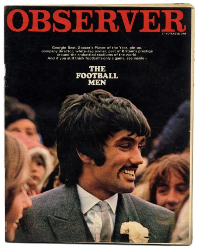 Observer Magazine 17 November 1968 Rolling Stones Jean-Luc Goddard George Best