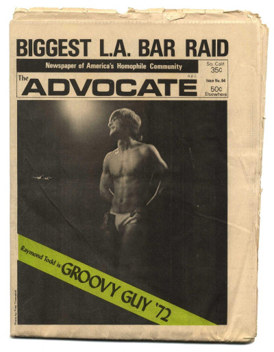 The Advocate No 94 September 13, 1972 Gay interest magazine/newspaper