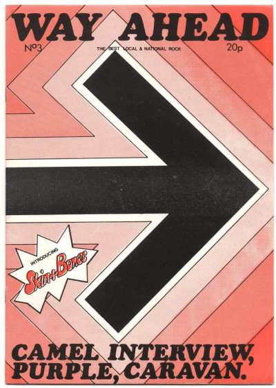 Way Ahead Magazine No 3 April 1976 Deep Purple Paul Kossoff King Crimson Camel Caravan TYA Scorpion