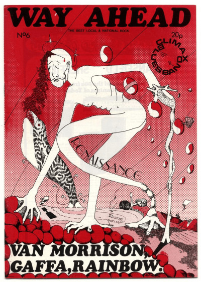 Way Ahead Magazine No 6 July 1976 Ritchie Blackmore Van Morrison Patti Smith Manfred Mann