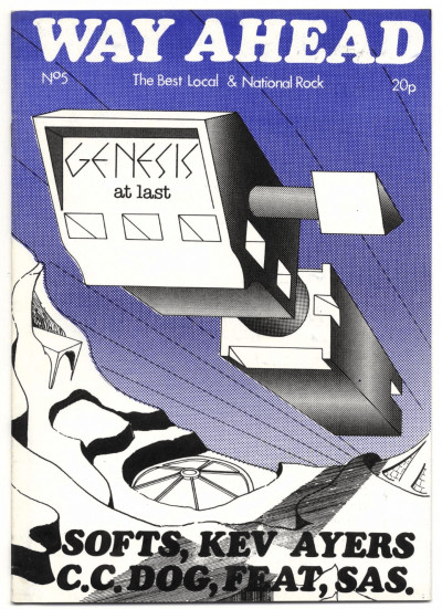 Way Ahead Magazine No 5 June 1976 Ian Hunter Genesis Soft Machine Moody Blues Henry Cow Little Feat