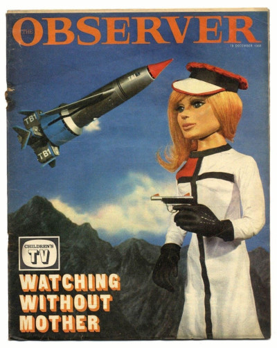Observer Magazine 18 December 1966 Gerry Anderson Dr Who Thunderbirds Daleks Blue Peter