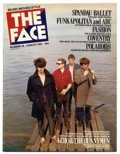 The Face Magazine No 16 August 1981 The Clash Echo and the Bunnymen Spandau Ballet Quentin Crisp