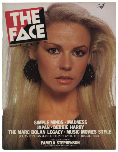 The Face Magazine No 18 October 1981 Pamela Stevenson Debbie Harry Madness Japan Marc Bolan
