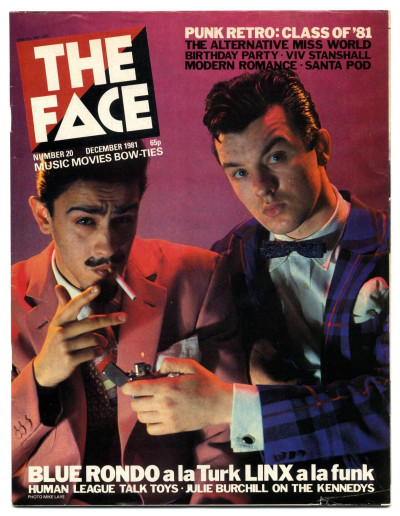 The Face Magazine No 20 December 1981 Crass Viv Stanshall Gilbert & George Punk Retro Birthday Party