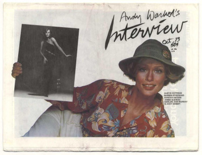 Andy Warhol's Interview No 35 October 1973 Patti Smith Lauren Hutton/Candy Darling Jobriath Don