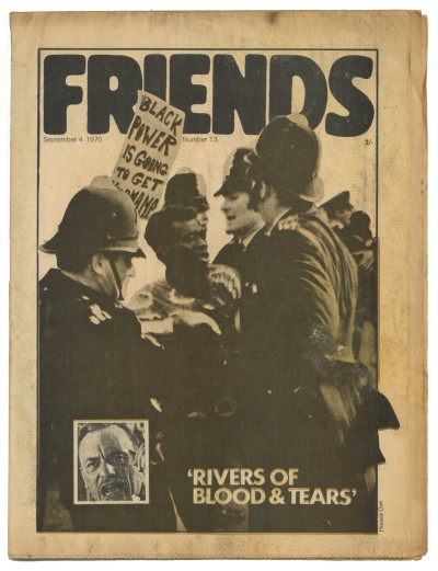 Frendz/Friends Magazine/Newspaper No 13 September 4 1970 Isle of Wight advert Lucifer Rising ad