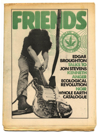 Frendz/Friends Magazine/Newspaper No 14 September 18 1970 Pink Fairies Edgar Broughton Kenneth Anger
