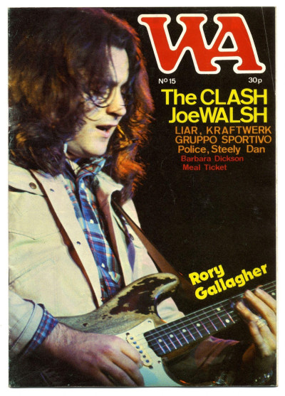 Way Ahead Magazine No 15 December 1977 Clash Kraftwerk Rory Gallagher Police Steely Dan