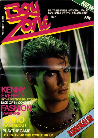 BOY ZONE Magazine No 4 Kenny Everett interview Spitting Image April 1984