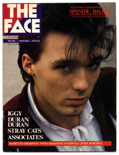 The Face Magazine No 11 March 1981 Iggy Pop Duran Duran Bauhaus Selecter Stray Cats Spandau Ballet