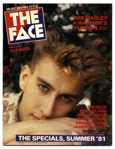 The Face Magazine No 15 July 1981 Grace Jones Terry Hall/Specials Squeeze Orange Juice James Chance