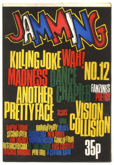 Jamming Magazine No 12 January 1983 Killing Joke Madness Birthday Party New Order Who SLF E Costello
