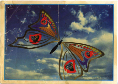 BUTTERFLY EFFECT Tyssen St Studios London Techno Trance Rave Flyer 1993 size A5