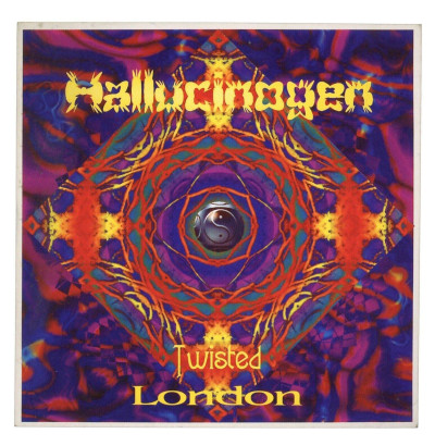 Hallucinogen Live Bagleys London Psychedelic Goa Trance Rave Flyer 1995 Shpongle