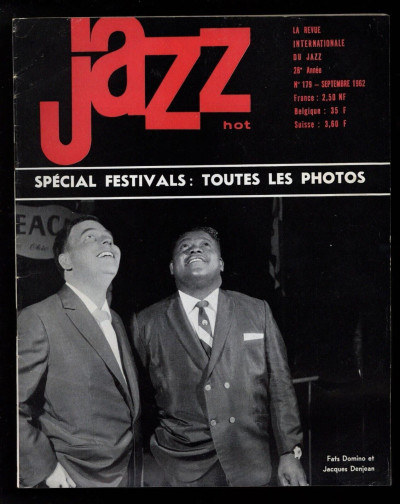 Jazz Hot Magazine September 1962 Newport Festival John Coltrane
