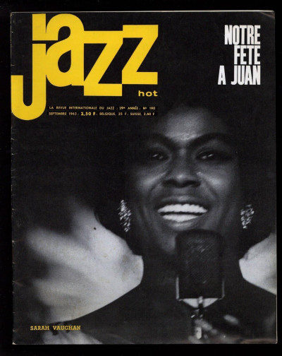 Jazz Hot Magazine September 1963 Miles Davis Herbie Hancock Ron Carter
