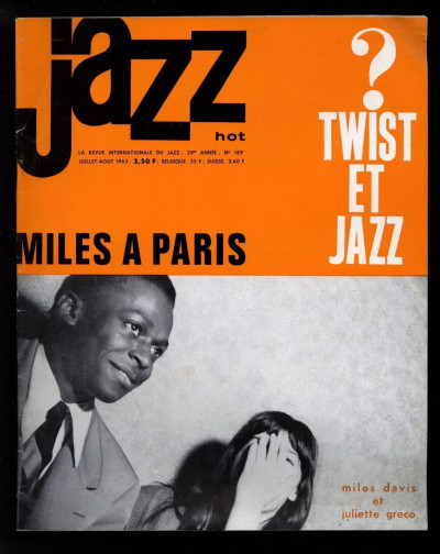 Jazz Hot Magazine July 1963 Chet Baker Bill Doggett Maxim Saury Sarah Vaughan