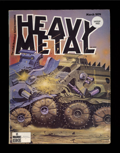 Heavy Metal Fantasy Magazine March 1979