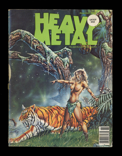 Heavy Metal Fantasy Magazine November 1979