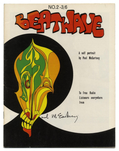 Beatwave magazine No 2 Paul McCartney Jimi Hendrix Brian Jones Small Faces Cat Stevens Beatles