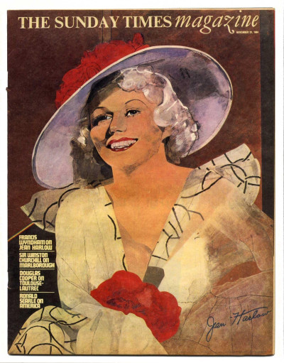 Sunday Times Magazine 22 November 1964 Jean Harlow  Toulouse Lautrec Earl of Marlborough