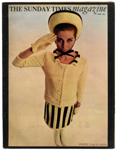 Sunday Times Magazine 7 March 1965 André Courrèges Orson Wells David Bailey  the Dreadnought