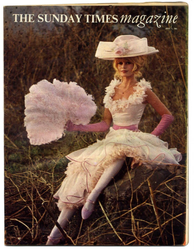 Sunday Times Magazine 11 April 1965 Brigitte Bardot and Jeanne Moreau Photos by Nicholas Romanov