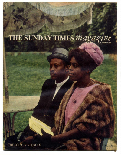 Sunday Times Magazine 28 February 1965 Captain Molyneux Black Bourgeoisie The Sculptors