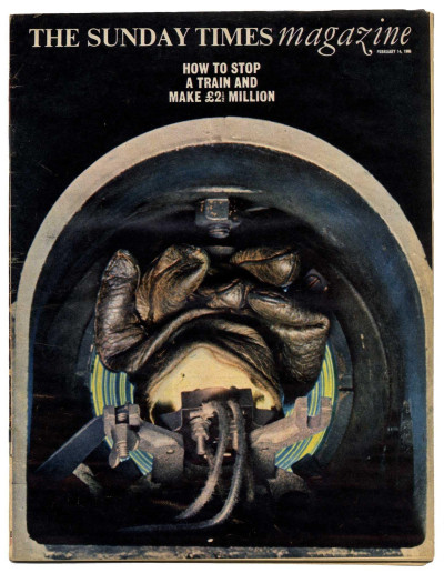 Sunday Times Magazine 14 February 1965 the great train robbery  Roloff Beny and Rose Macaulay