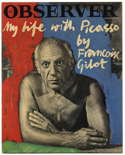 Observer Magazine 15 November 1965 20 page article on Pablo Picasso plus Concorde HMS Eagle