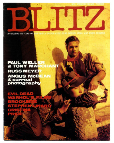 Blitz Magazine No 9 February/March 1984 Russ Meyer Paul Weller, Andy Warhol Angus McBean Evil Dead
