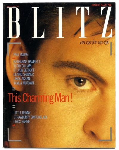 Blitz Magazine No 29 March 1986 Paul Young Tamla Motown Steven Berkoff Terry Gilliam Chris Barrie