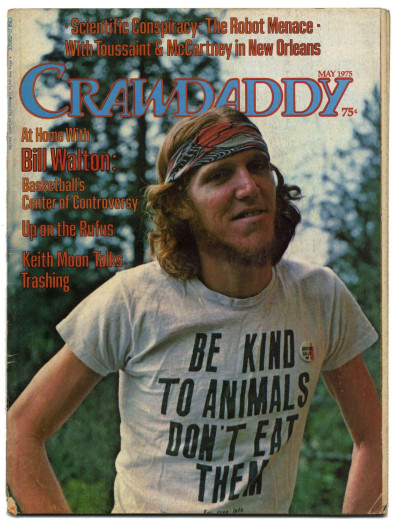 Crawdaddy Magazine May 1975 Paul McCartney Alan Toussaint Keith Moon Bill Walton