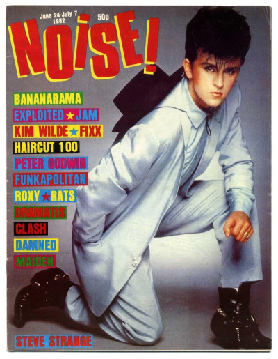 Noise Magazine No 4 June 1982 Iron Maiden Damned Clash Status Quo Queen Jam Killing Joke Roxy Music