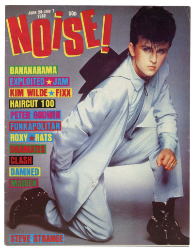 Noise Magazine No 4 June 1982 Iron Maiden Damned Clash Status Quo Queen Jam Killing Joke Roxy Music