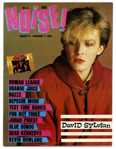 Noise  Magazine No 8 August 1982 David Sylvian John Lydon Depeche Mode Human League Buzzz