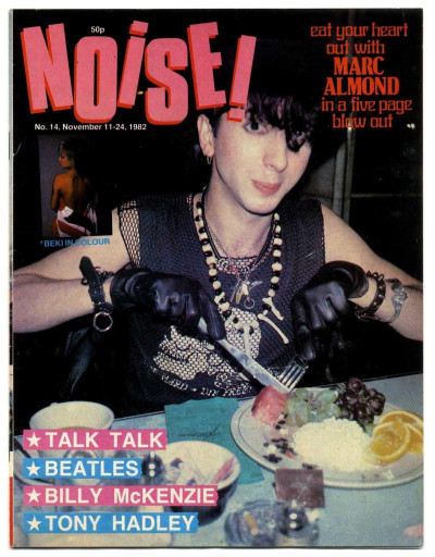Noise Magazine No 14 November 1982 Psychic TV Virgin Prunes Beki Bondage Marc Almond