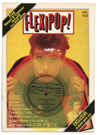 Flexipop Magazine No 9 Adam Ant Hazel O'Connor Ritchie Blackmore Human League The Clash Psychedelic Furs Teardrop Explodes