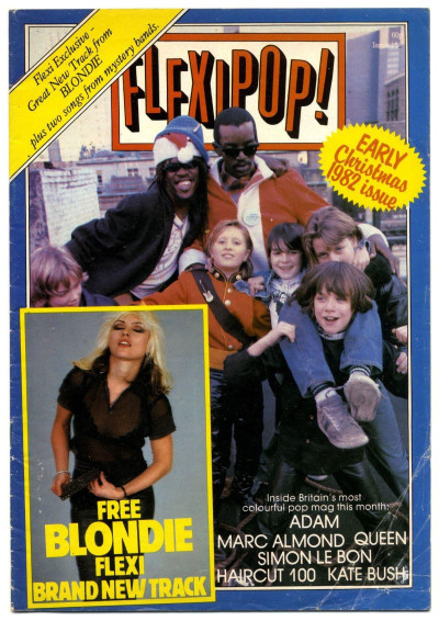 Flexipop Magazine No 15 Blondie Kate Bush Queen Marc Almond Adam Ant Duran Duran Rob Halford