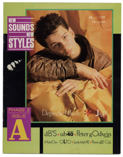 New Sounds New Styles Magazine March 1982 Judy Blame Depeche Mode UB40 DB'd Pete Shelley