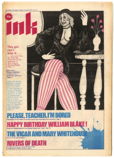 Ink Magazine The Other Newspaper No. 13, 24 July 1971 Athol Fougard William Blake Princess Pignatell