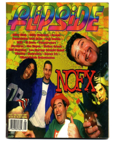 Flipside Magazine No 107 Jul/Aug 1997 NOFX  Helios Creed DSB Billy Childish Crowd Misfits Neurotics