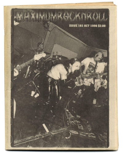 Maximum Rocknroll Magazine No 161 Oct 1996 Red #9 Jet Bumpers Steel Miners Divisia Lopo Drido