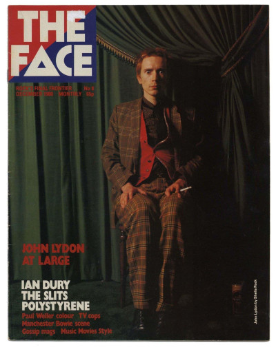 The Face Magazine No 8 December 1980 PIL John Lydon the Slits Ian Dury David Bowie Poly Styrene