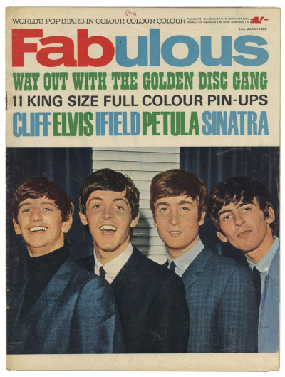 Fabulous Magazine 14 March 1964 Beatles John Leyton Shadows Beatles Everly Brothers Del Shannon