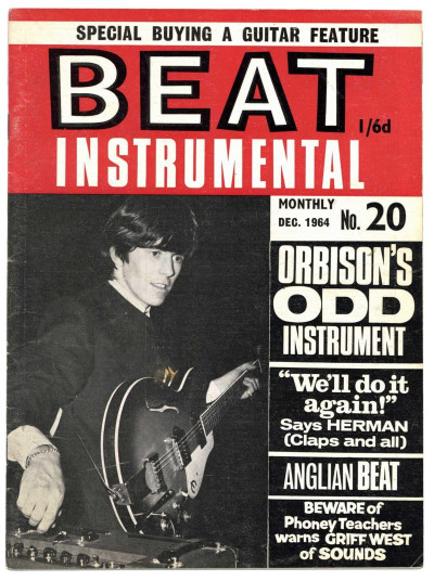 Beat Instrumental Magazine No 20 December 1964 Rolling Stones Pretty Things The Beatles Mickie Most