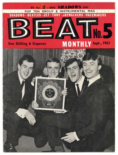 Beat Monthly Magazine No 5 September 1963 The Beatles Peter Jay The Shadows Rolling Stones