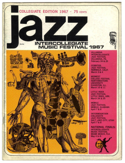 Jazz  Magazine Vol 6 No. 3 March 1967 Collegiate Edition Intercollegiate Music Festival